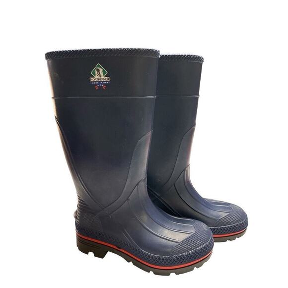 Northerner Rubber Boots Women's size 5 Blue - Picture 1 of 4